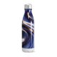 Garrafa Inox - Azul com Design Ondulado