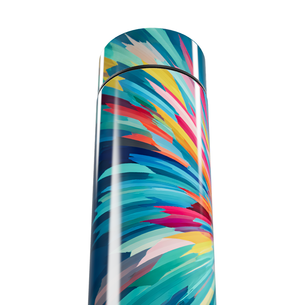 Garrafa Térmica Touch - Estampa Colorida Digital