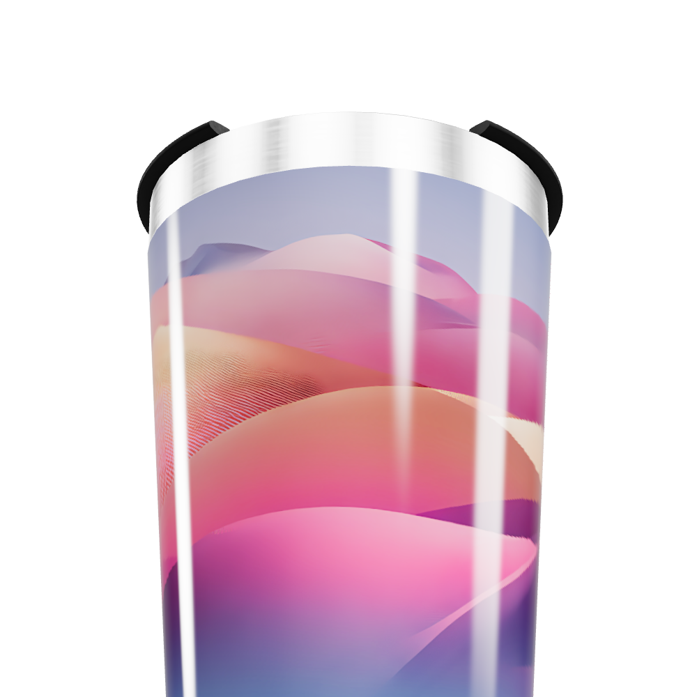 Copo Térmico - Estampa Paisagem Colorida