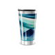 Copo Térmico - Azul com Ondas