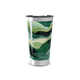 Copo Térmico - Verde com ondas abstratas
