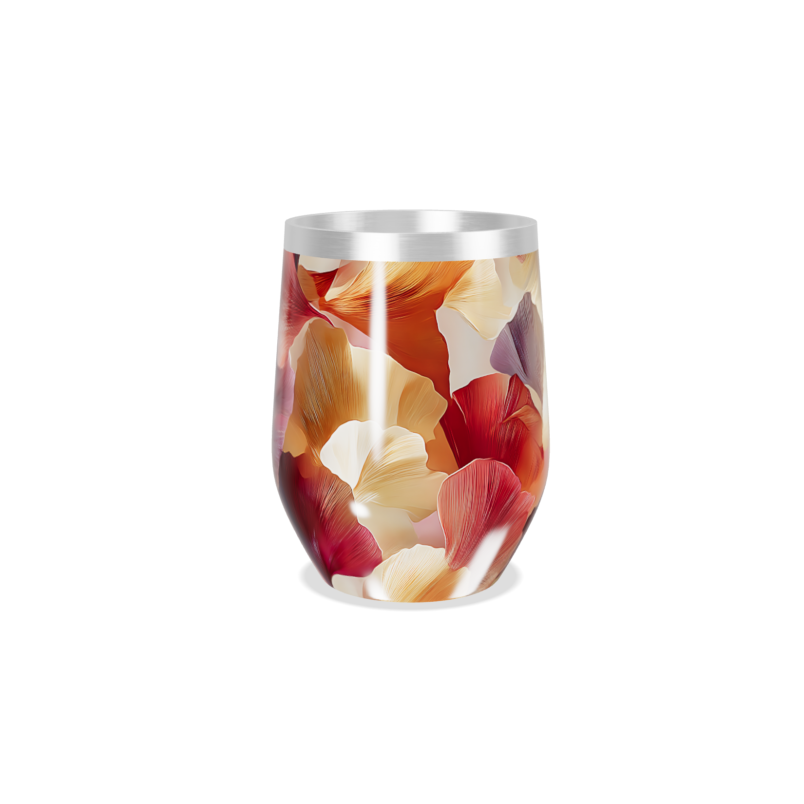 Copo Térmico Slim - Estampa Floral Colorida