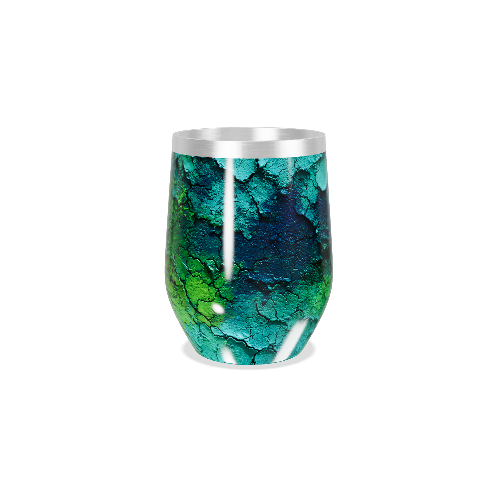 Copo Térmico Slim - Verde Texturizado Inox