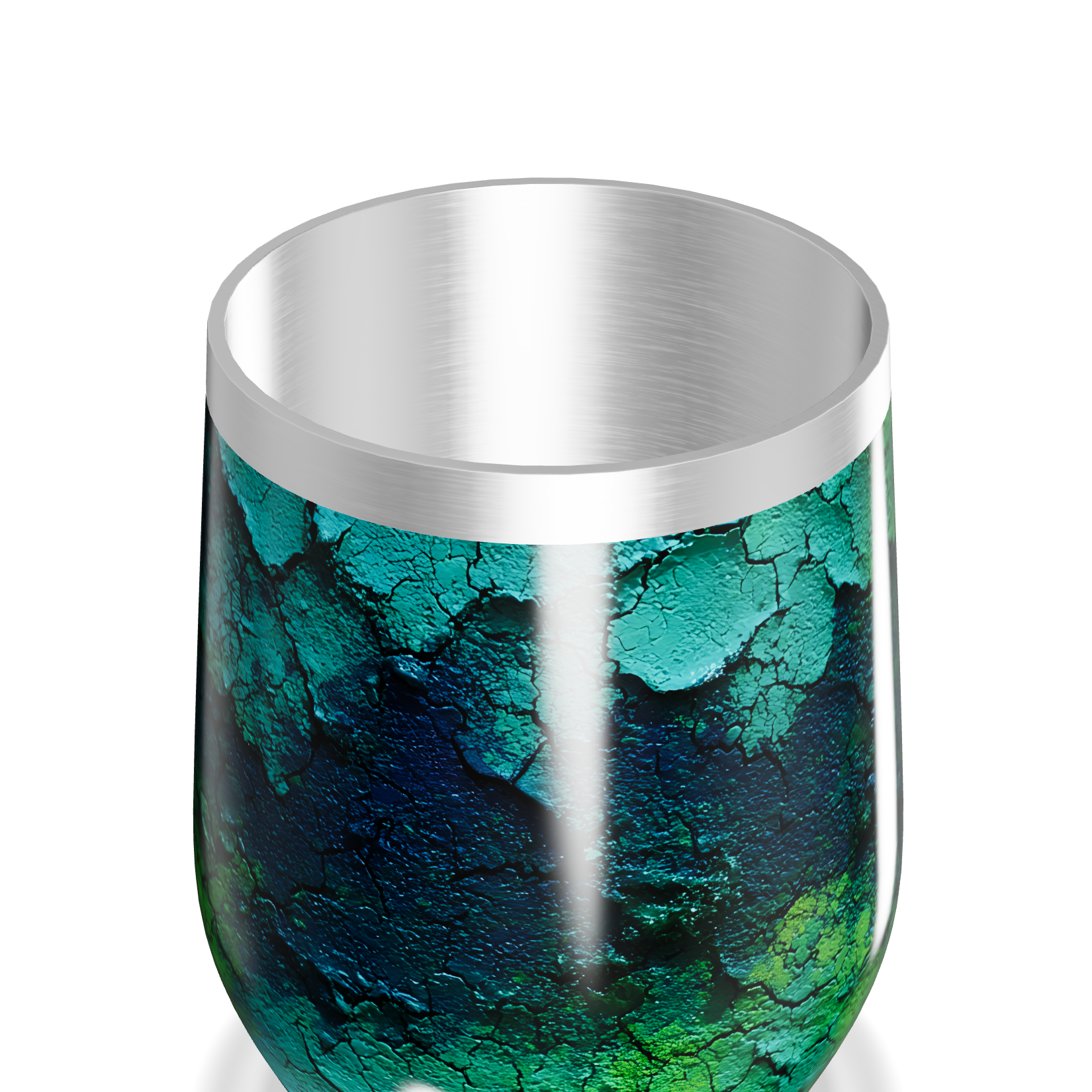 Copo Térmico Slim - Verde Texturizado Inox