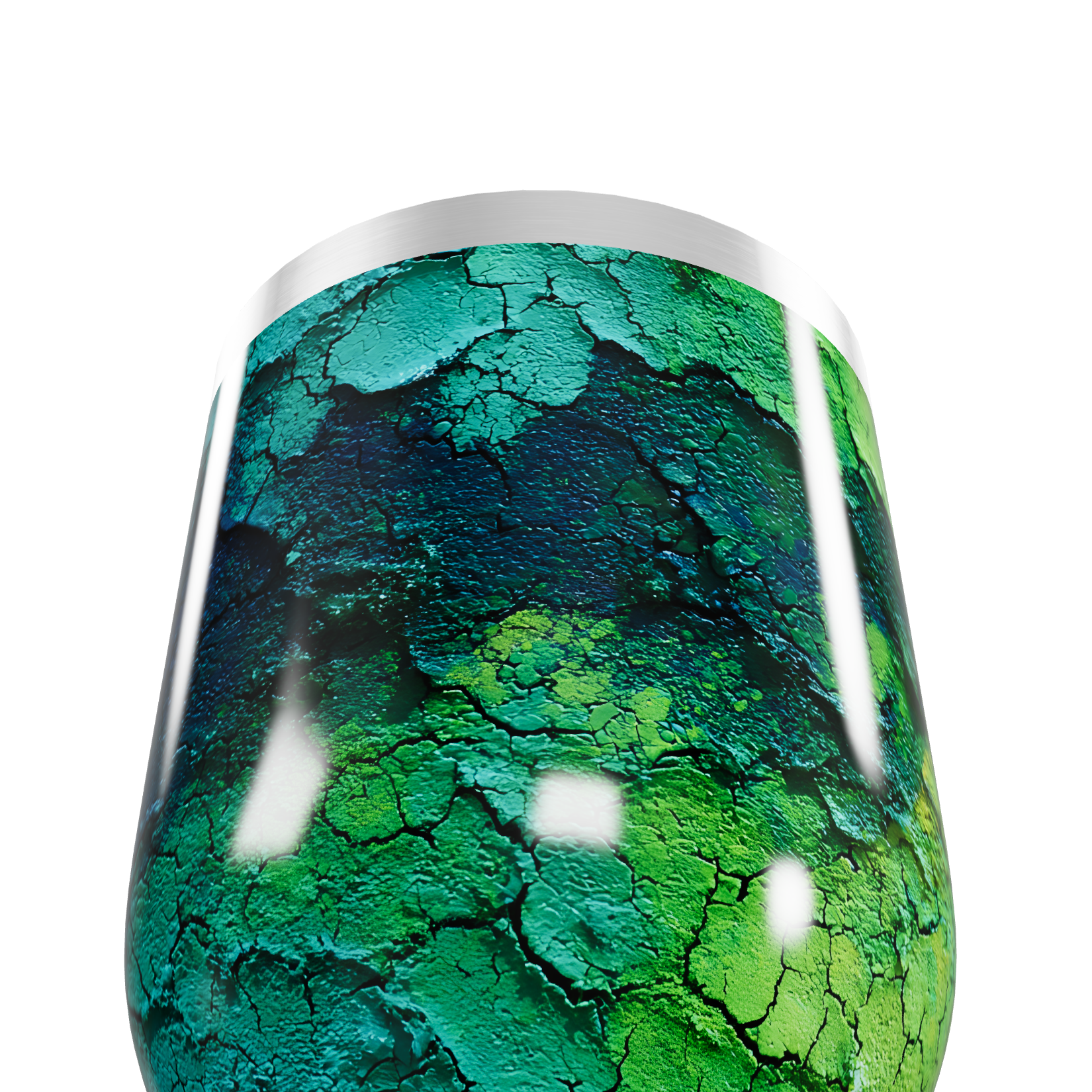 Copo Térmico Slim - Verde Texturizado Inox