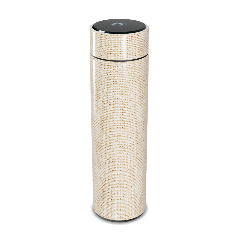 Garrafa Térmica Touch - Tela Digital Bege