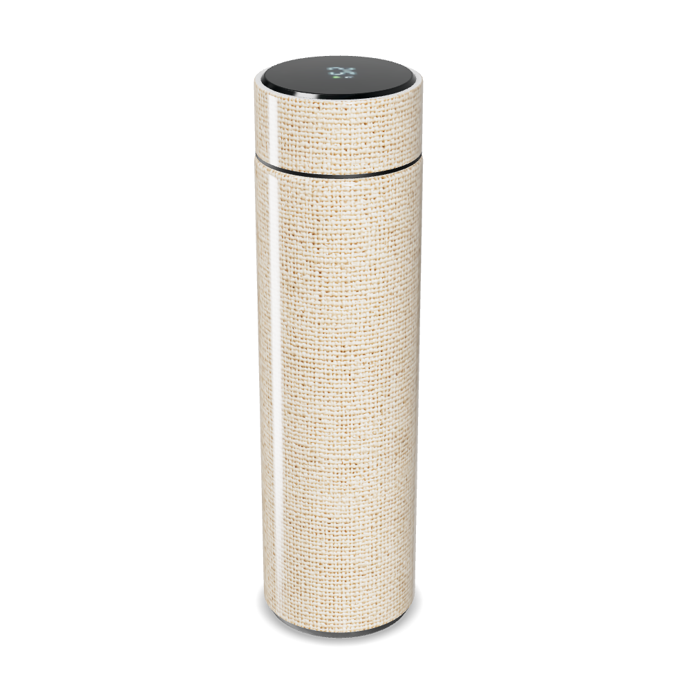 Garrafa Térmica Touch - Tela Digital Bege