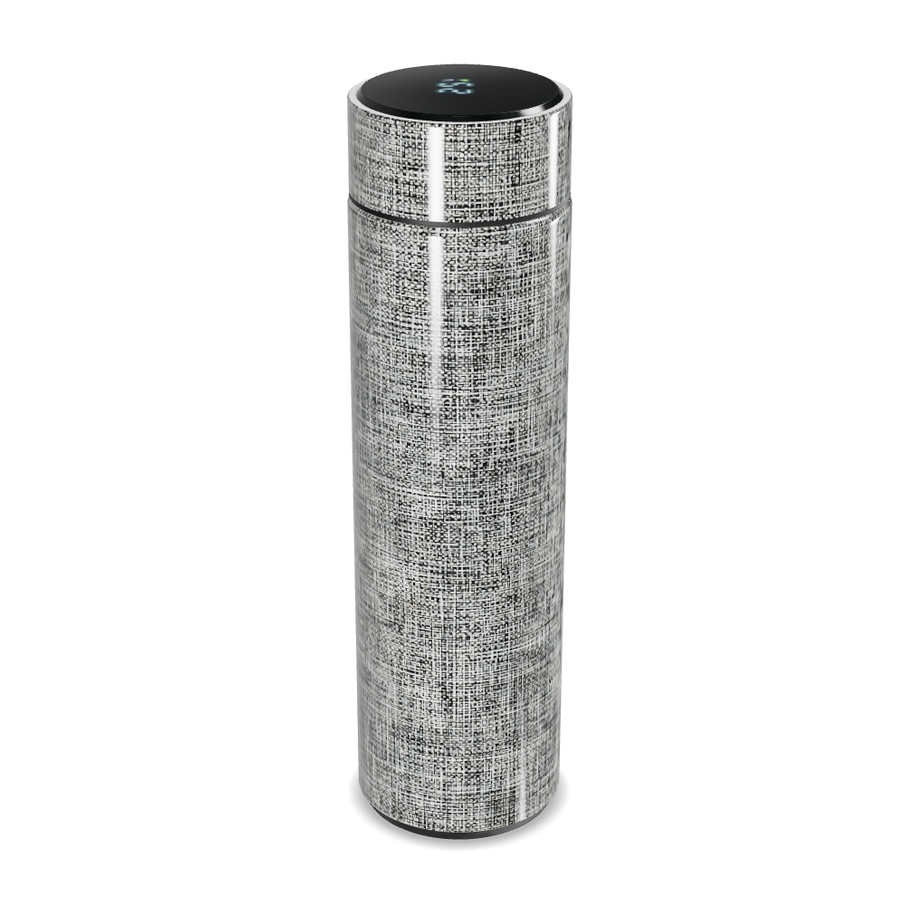 Garrafa Térmica Touch - Texturizada Digital Cinza