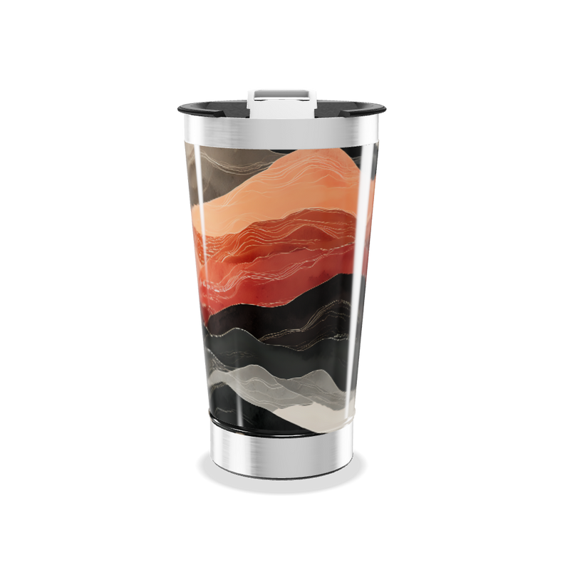 Copo Térmico - Ondas Coloridas