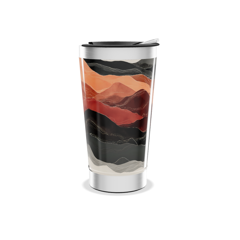 Copo Térmico - Ondas Coloridas