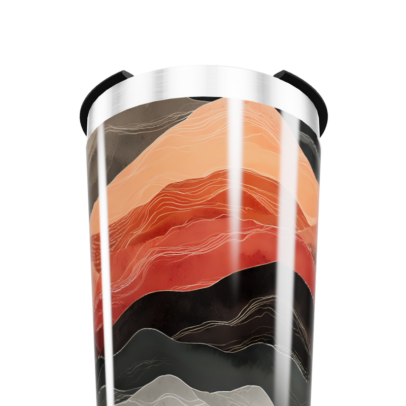 Copo Térmico - Ondas Coloridas