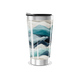 Copo Térmico - Estampa Ondas Azul