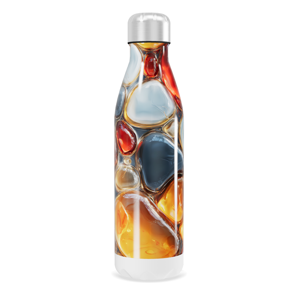 Garrafa Inox - Estampa Colorida Moderna