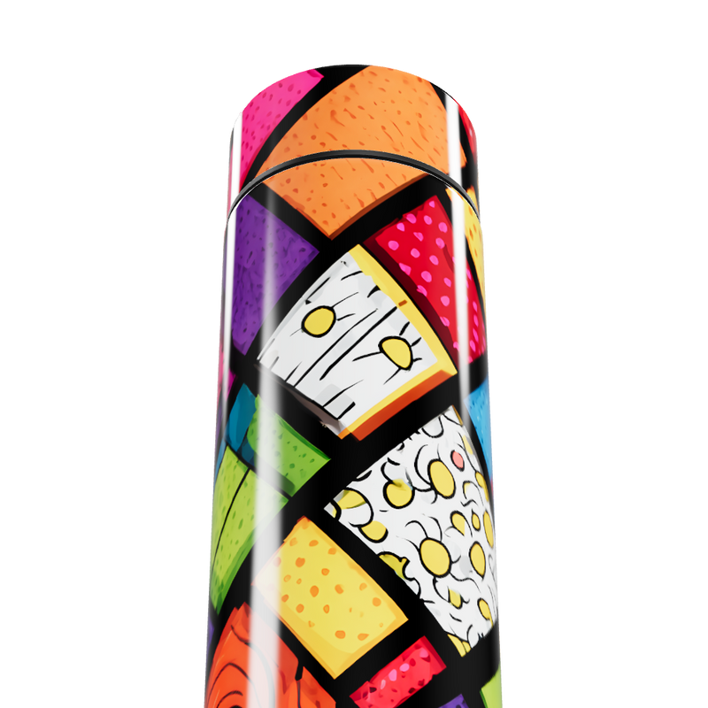 Garrafa Térmica Touch - Colorida Estampada