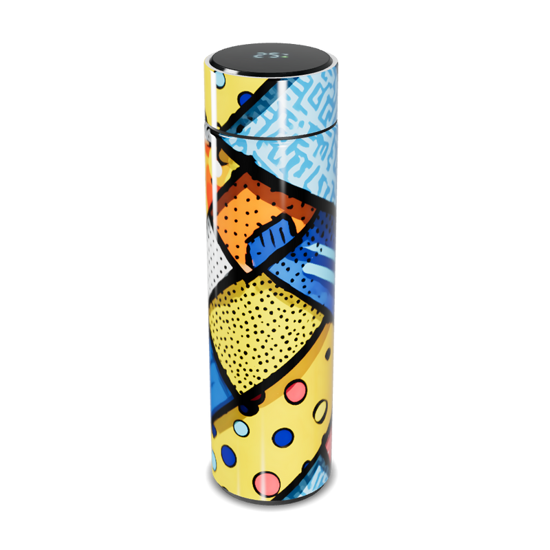 Garrafa Térmica Touch - Estampa Colorida