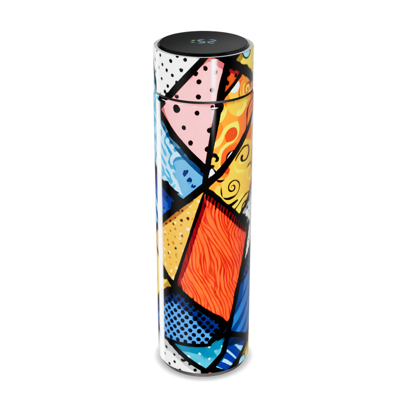 Garrafa Térmica Touch - Estampa Colorida