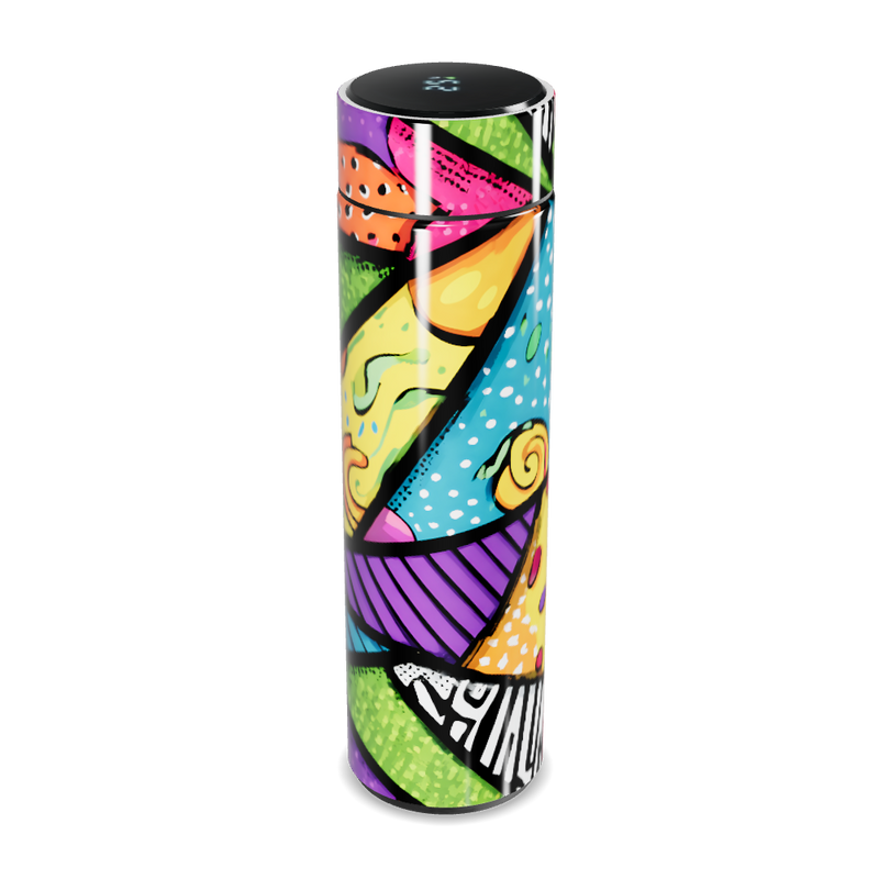 Garrafa Térmica Touch - Estampa Colorida Arte