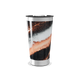 Copo Térmico - Preto e Laranja Aço Inox