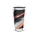 Copo Térmico - Preto e Laranja Aço Inox