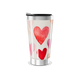 Copo Térmico - Estampa Corações Coloridos