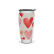 Copo Térmico - Estampa Corações Coloridos