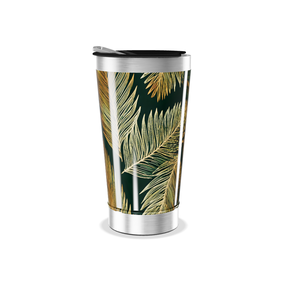 Copo Térmico - Folhas Tropicais
