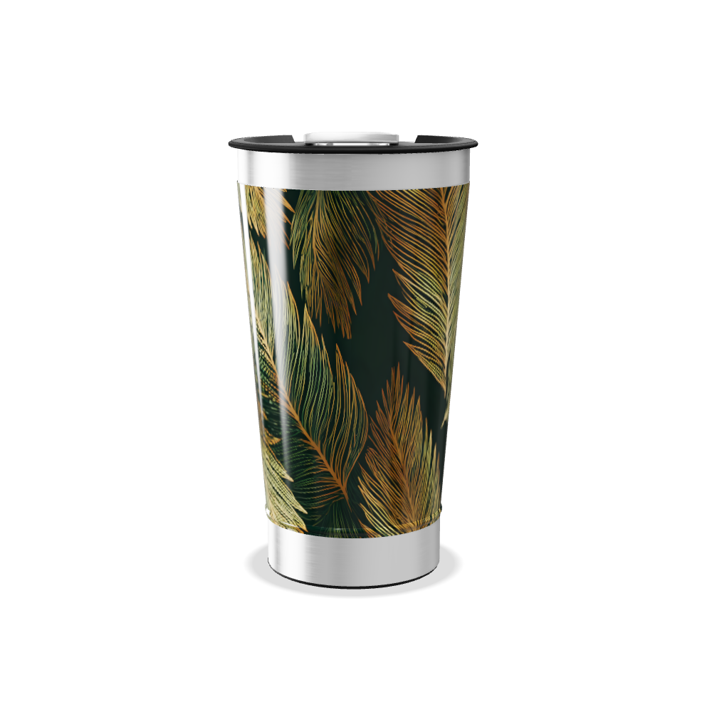 Copo Térmico - Folhas Tropicais