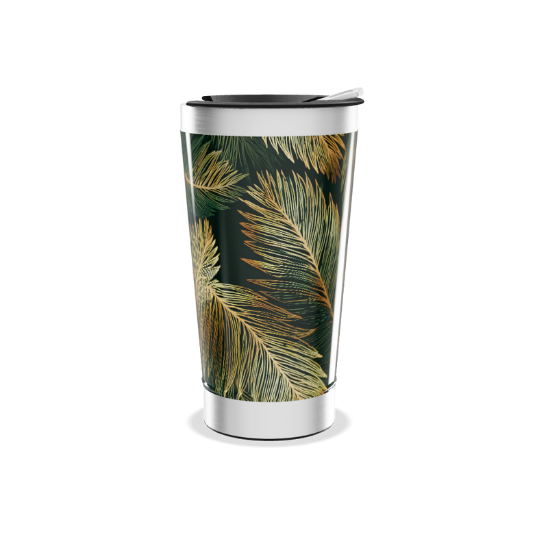 Copo Térmico - Folhas Tropicais