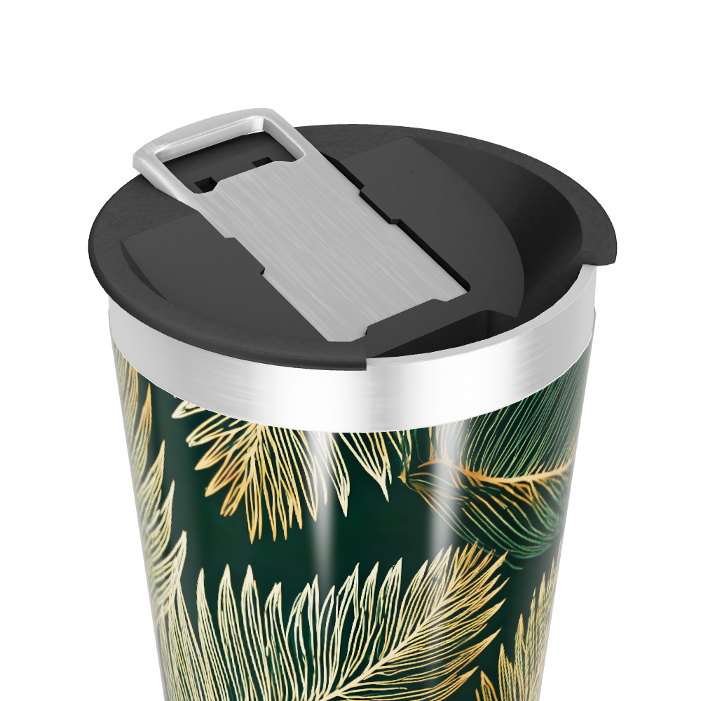 Copo Térmico - Folhas Tropicais