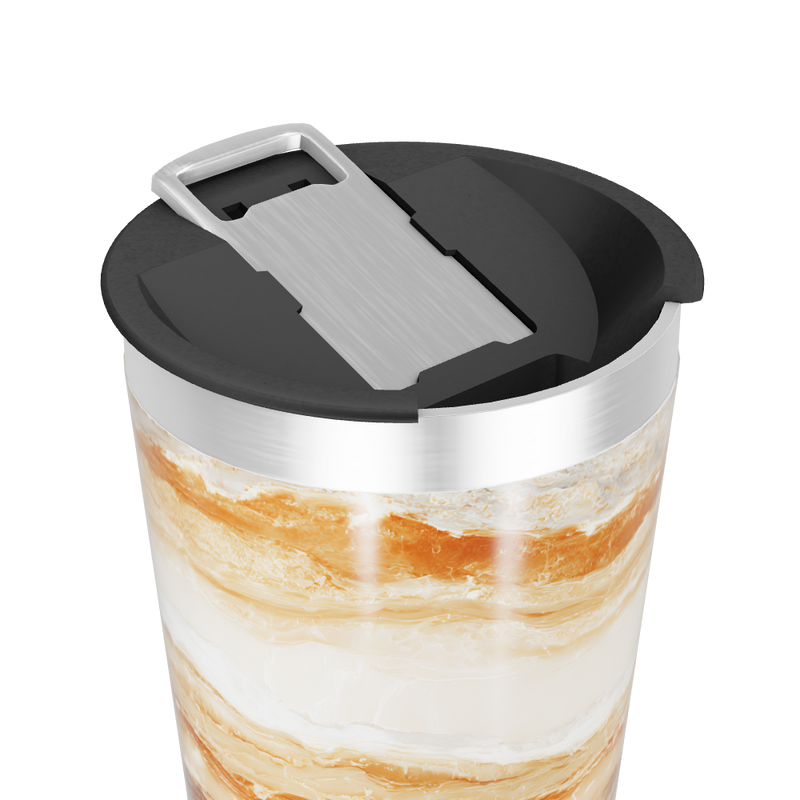 Copo Térmico - Marmorizado Marrom