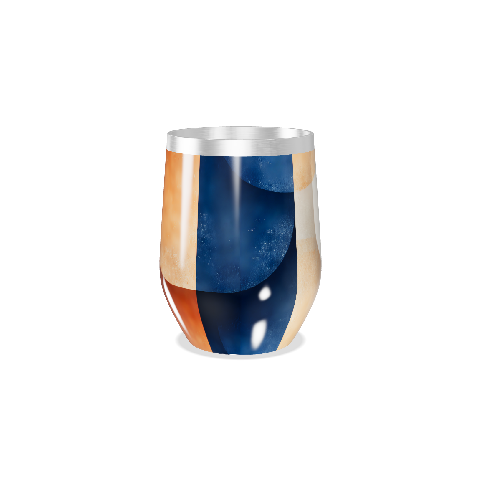 Copo Térmico Slim - Design Colorido Inox