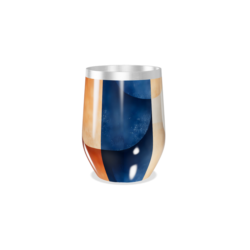 Copo Térmico Slim - Design Colorido Inox