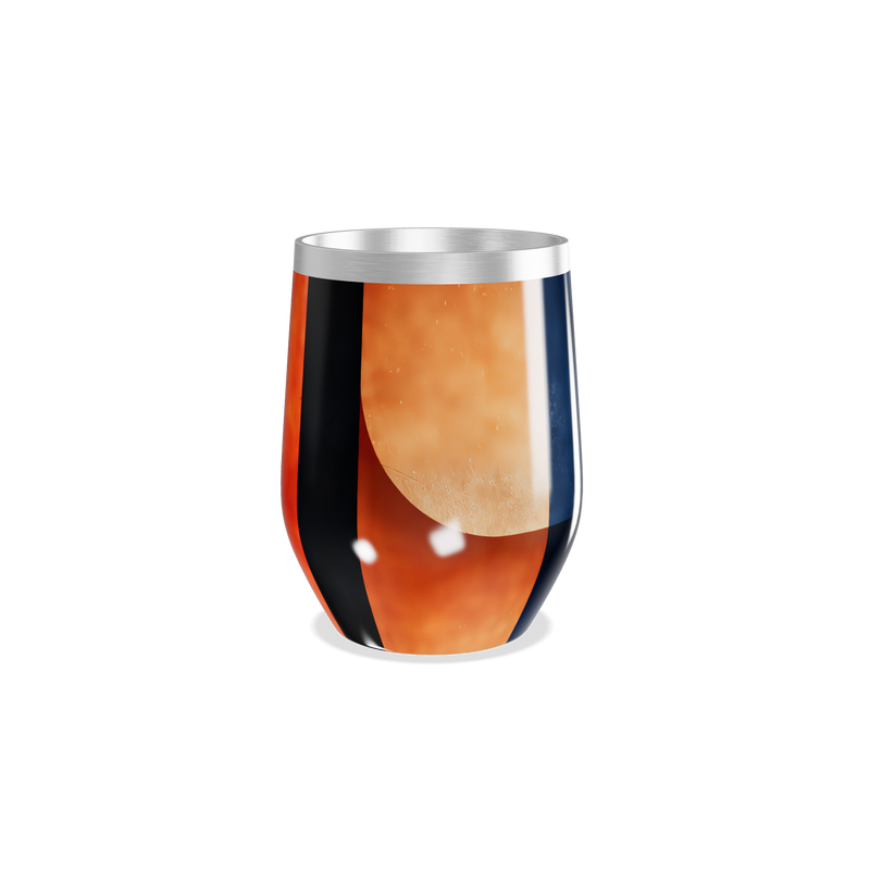 Copo Térmico Slim - Design Colorido Inox