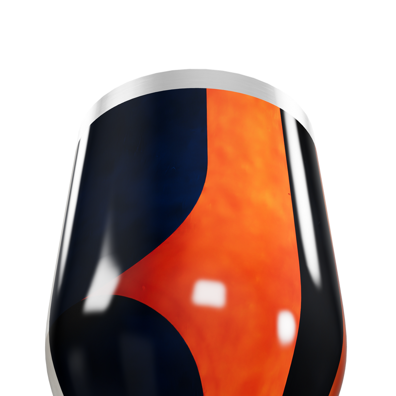 Copo Térmico Slim - Design Colorido Inox