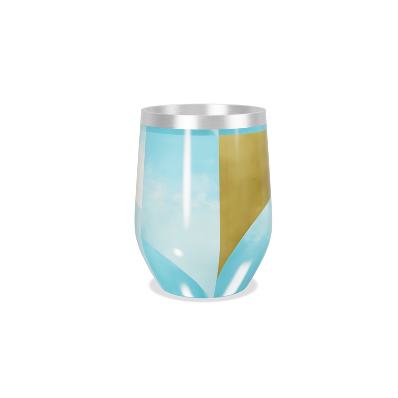 Copo Térmico Slim - Transparente Colorido Vidro