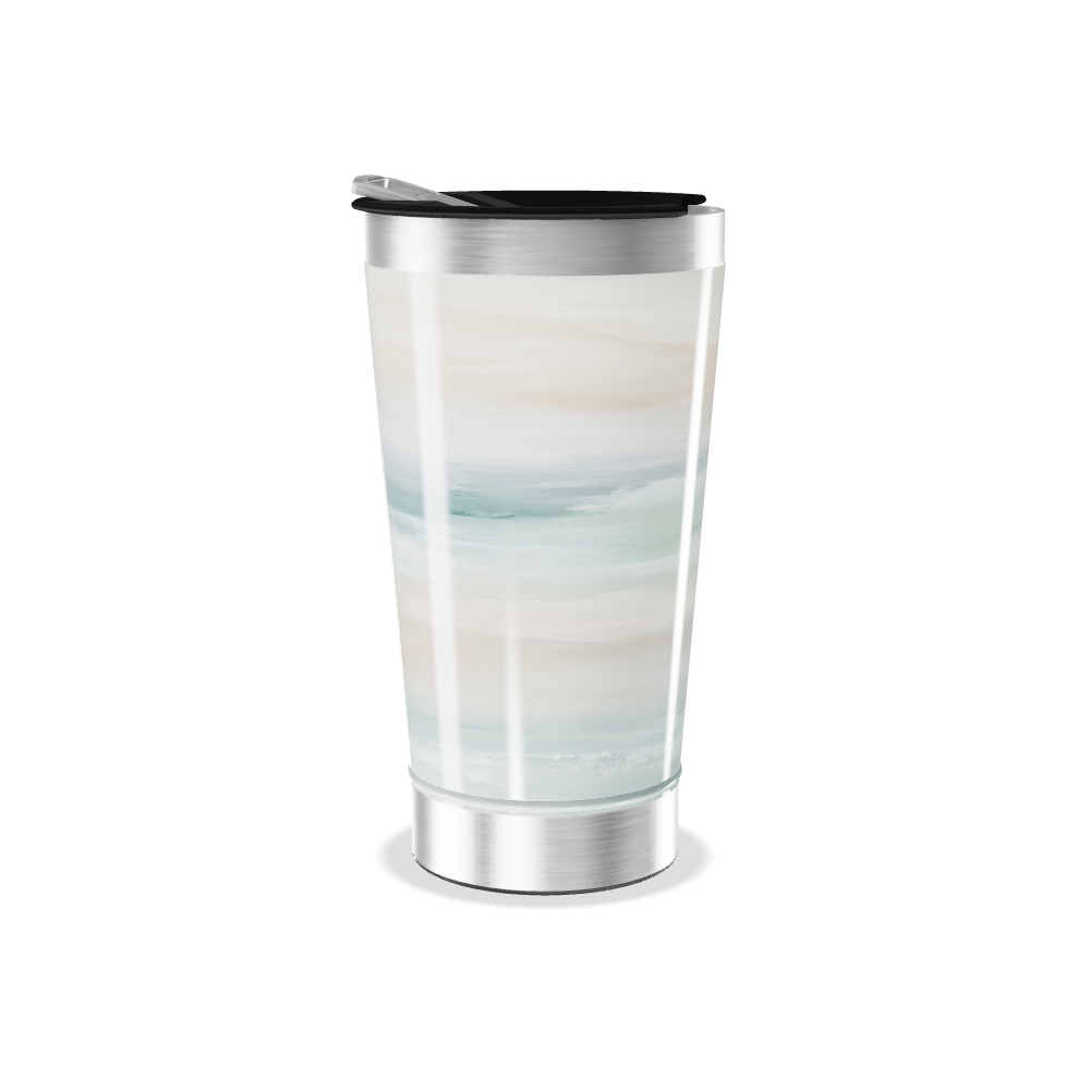 Copo Térmico - Estampa Pastel Aquarela