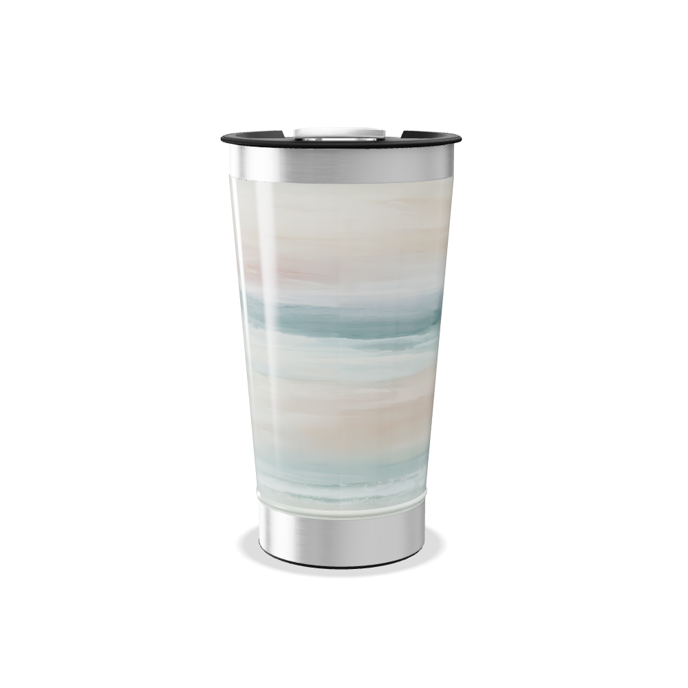 Copo Térmico - Estampa Pastel Aquarela