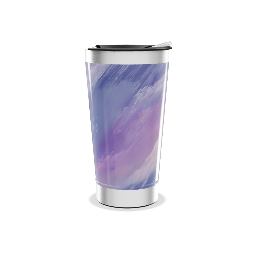 Copo Térmico - Design Céu Roxo