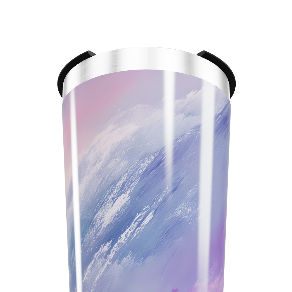 Copo Térmico - Design Céu Roxo