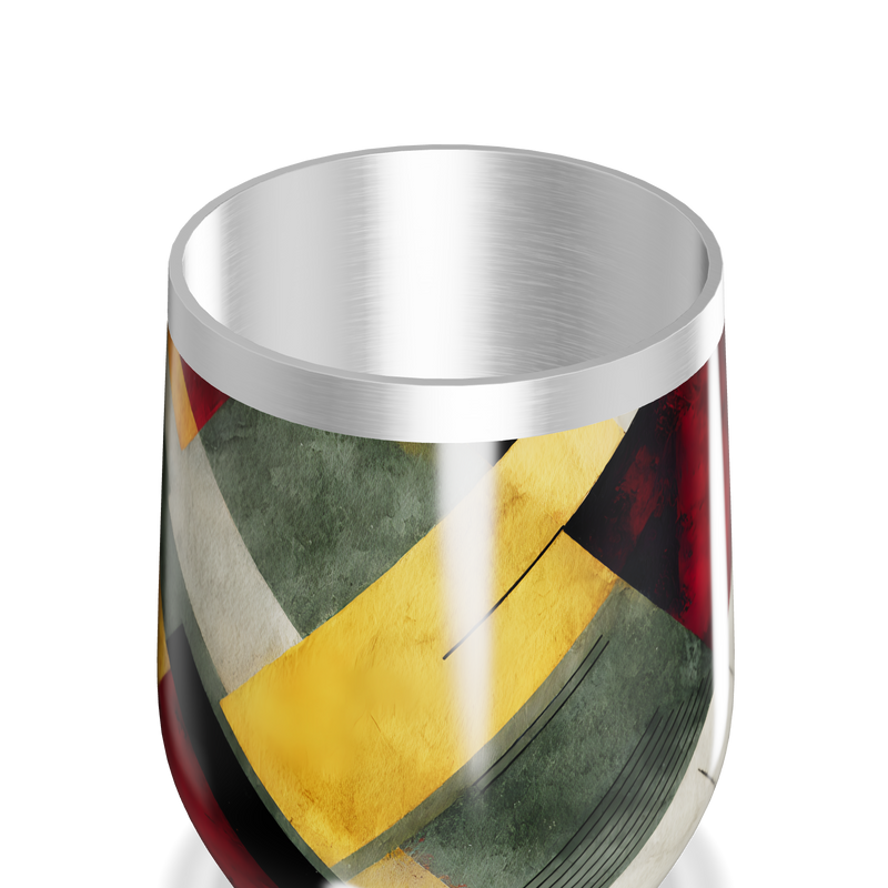 Copo Térmico Slim - Multicolorido Abstrato