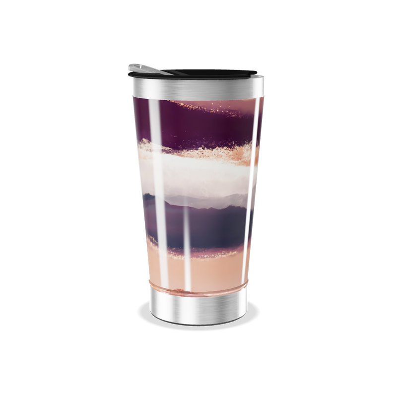Copo Térmico - Paisagem Colorida Inox