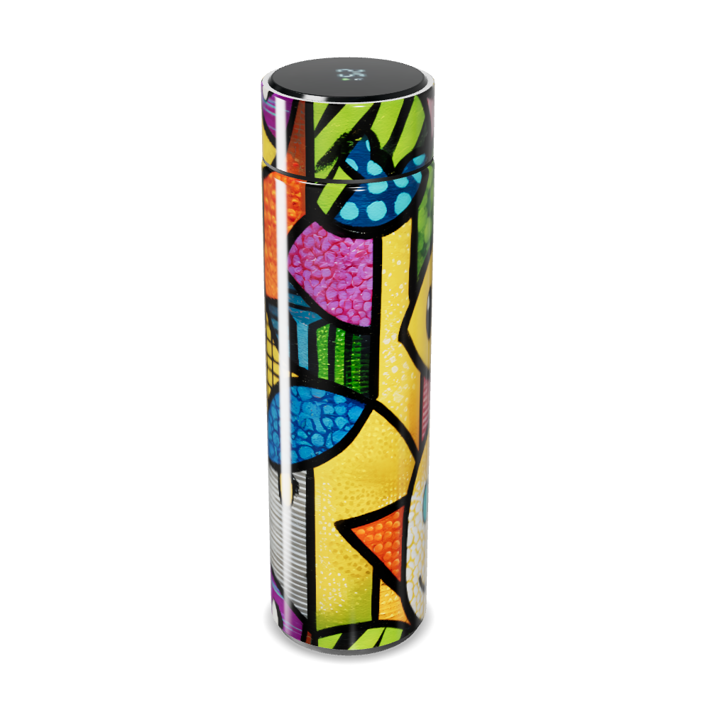 Garrafa Térmica Touch - Colorida Estampada