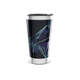 Copo Térmico - Preto com Detalhes Azuis
