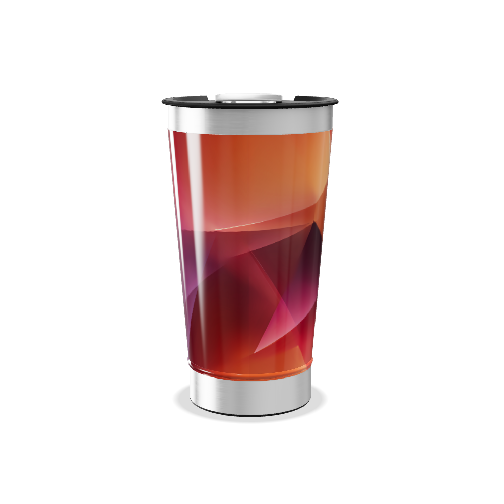 Copo Térmico - Estampa Geométrica Colorida