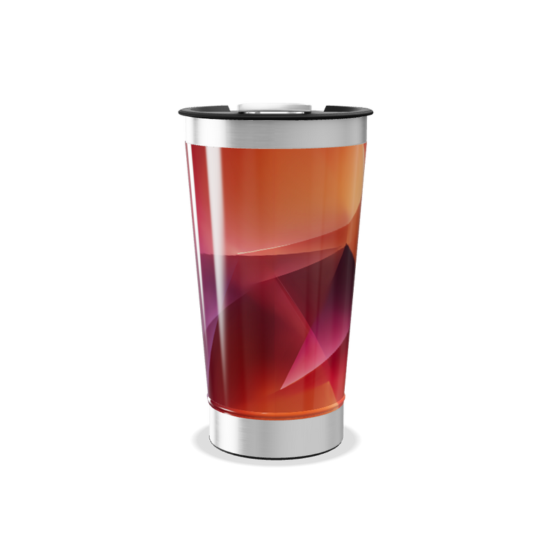 Copo Térmico - Estampa Geométrica Colorida