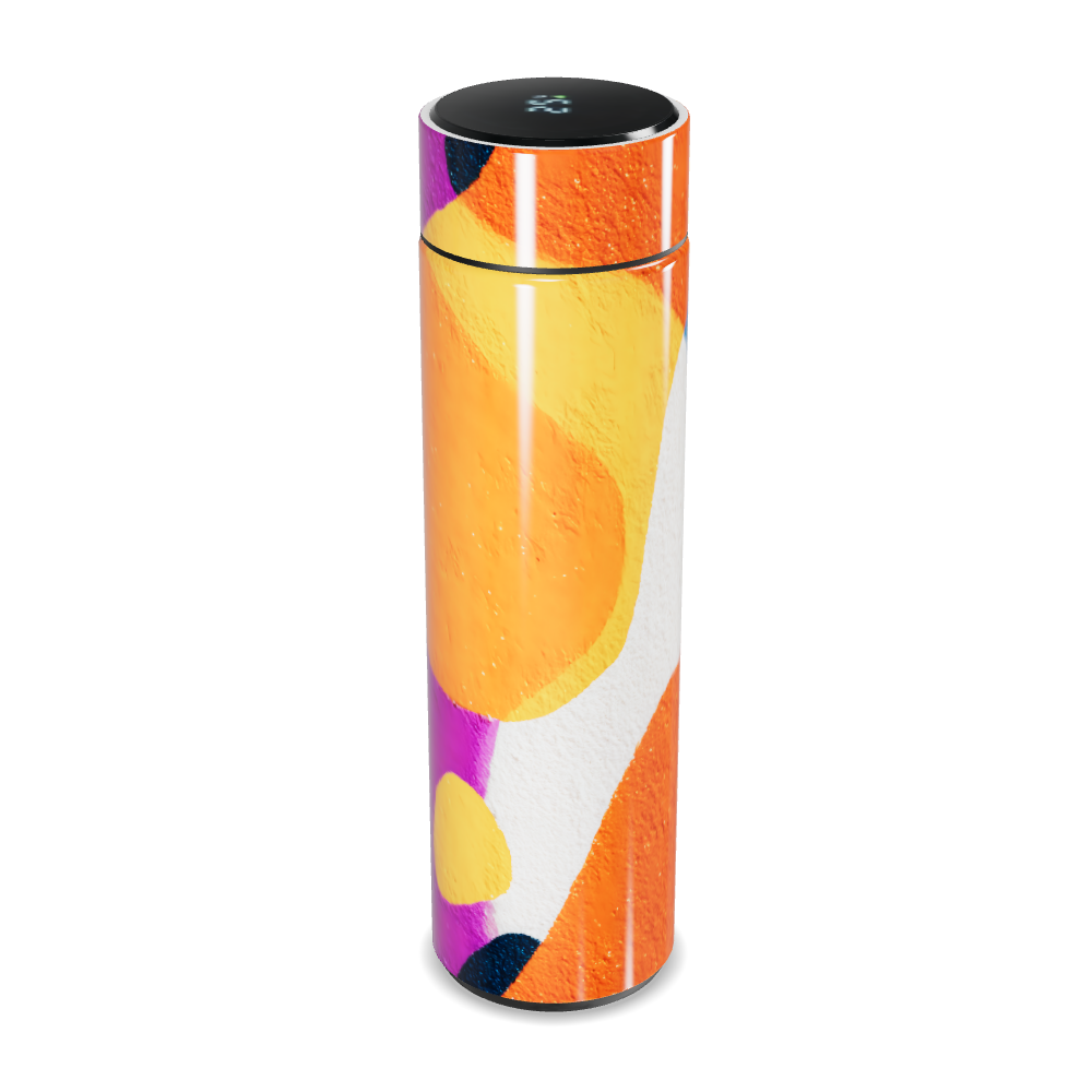 Garrafa Térmica Touch - Colorida com Display LED