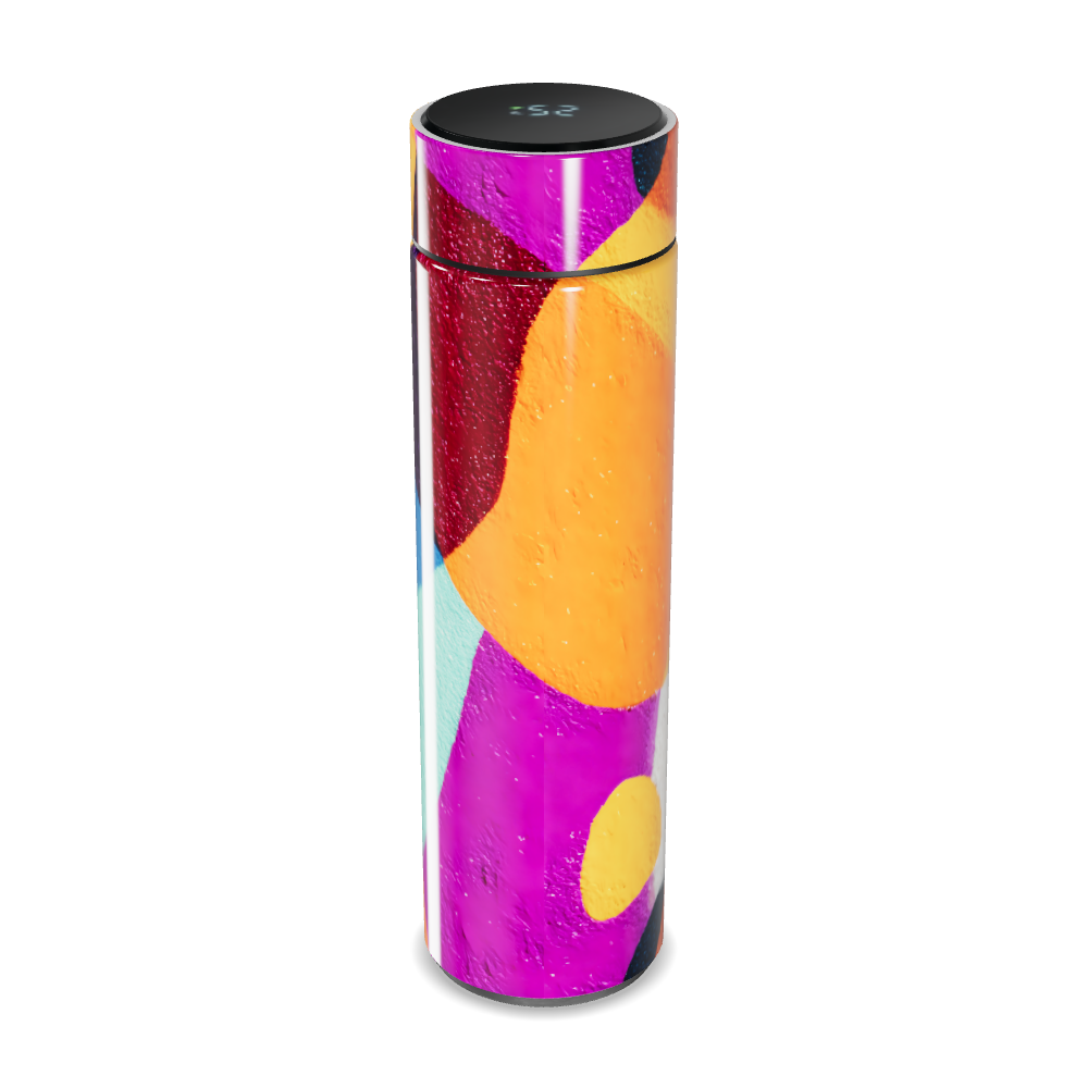 Garrafa Térmica Touch - Colorida com Display LED