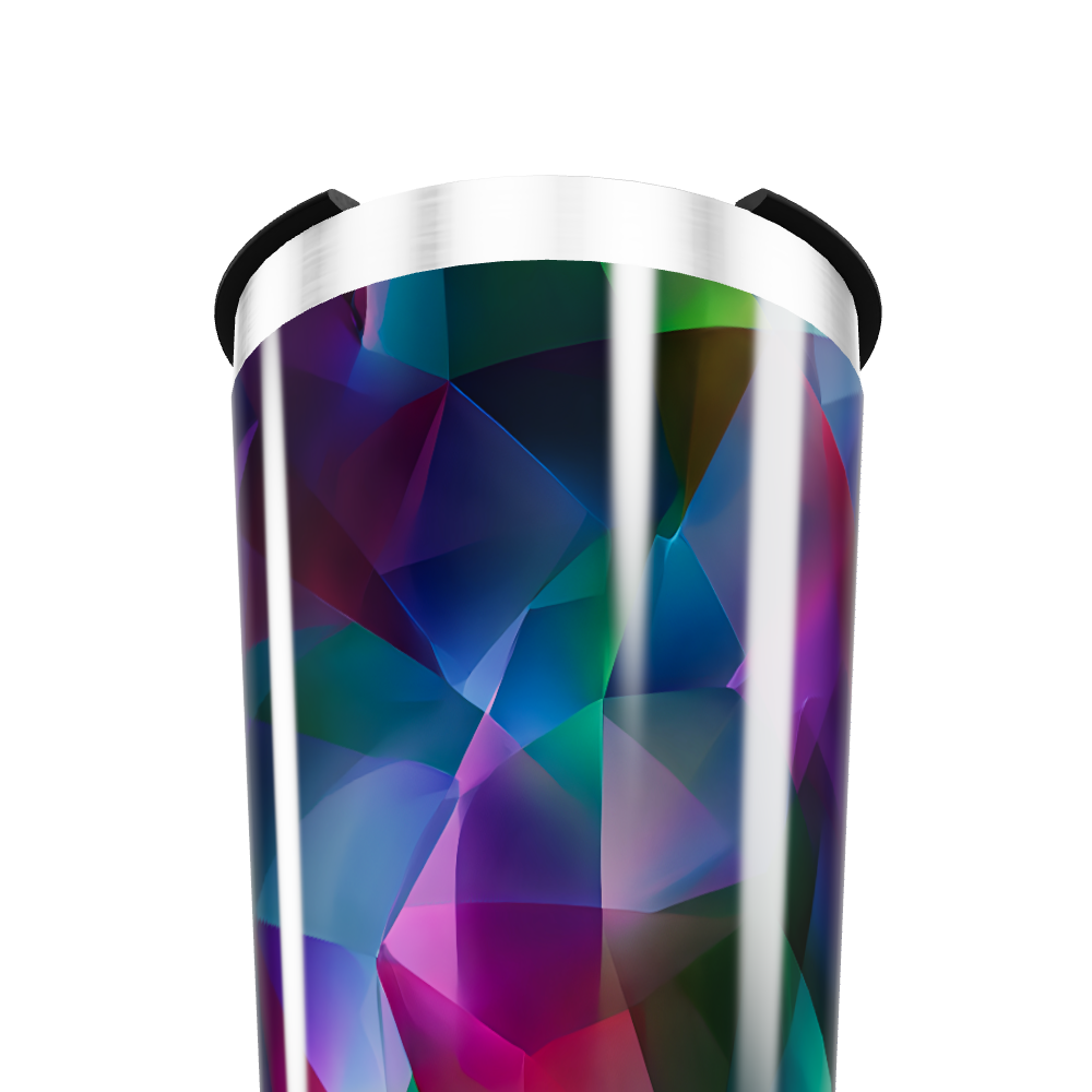 Copo Térmico - Estampa Geométrica Colorida