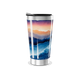Copo Térmico - Estampa Paisagem Azul