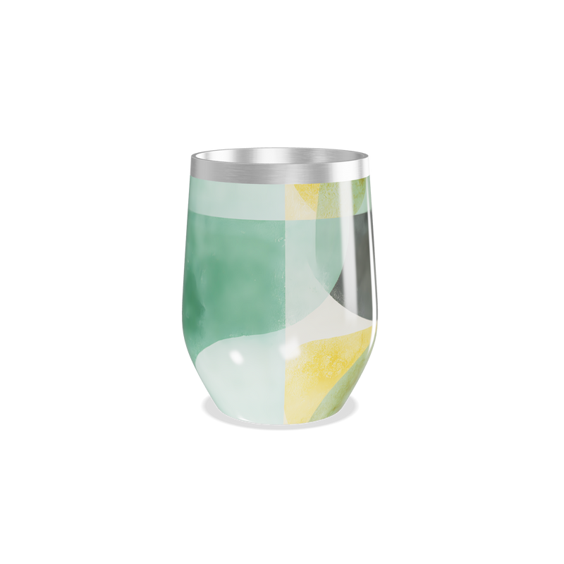 Copo Térmico Slim - Multicolorido Vidro